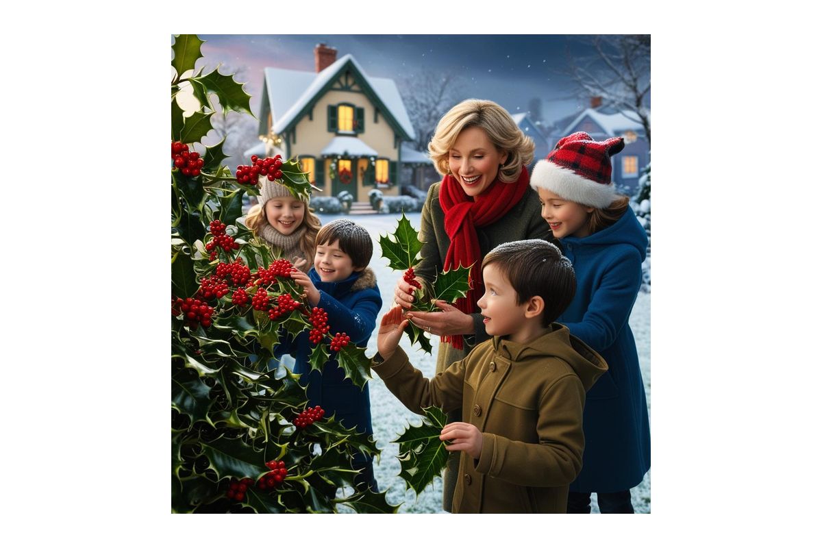 ヒイラギの秘密 - クリスマスに家族に幸運をもたらす物語