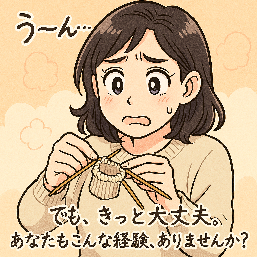 編み方に合った針、選べていますか？ミニ輪針という選択肢