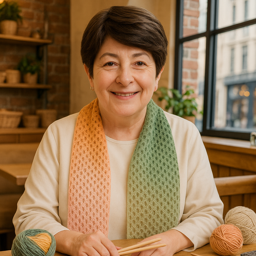 春夏に編みたいスカーフを、Katiaの新作糸で - 無料日本語パターン付き・3日間限定でご紹介します