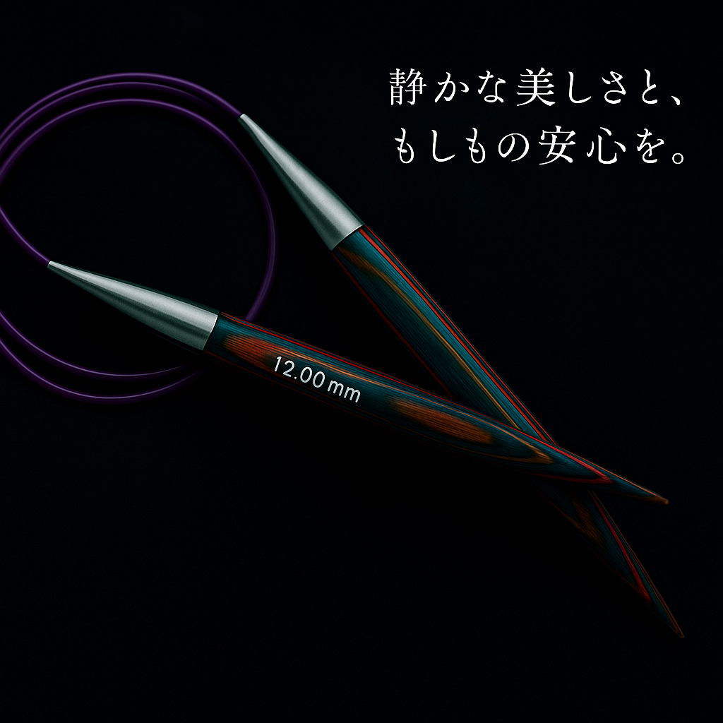 静かな美しさと安心を届ける編み針 ニットプロ シンフォニーのご紹介