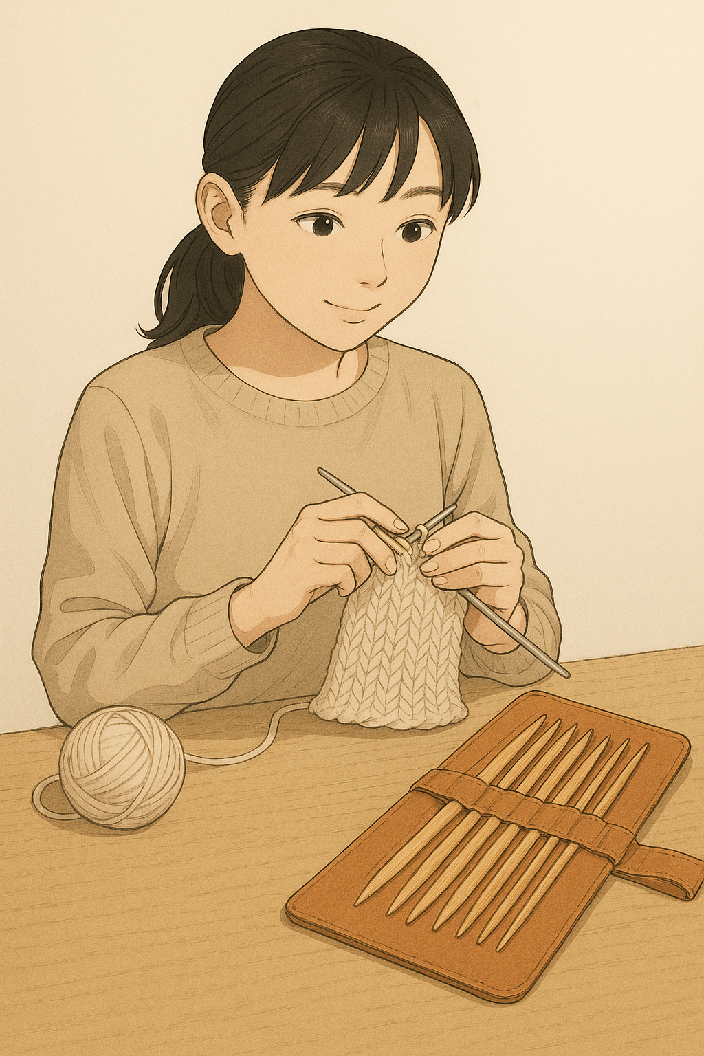 針と道具の収まり方、動画で見るとすぐにわかります