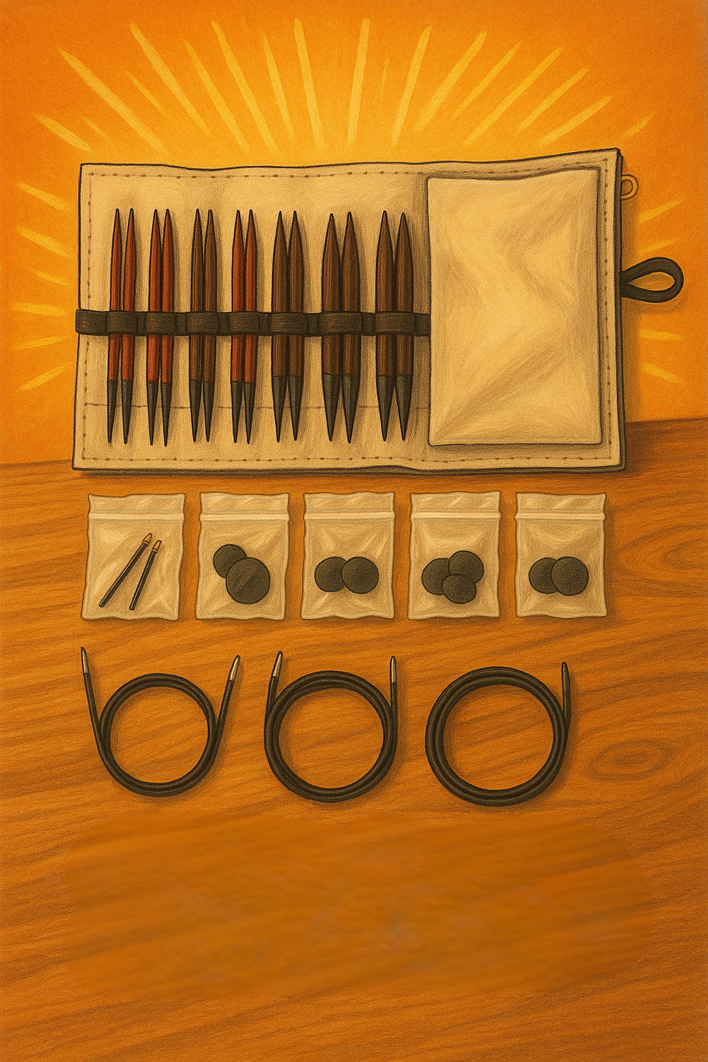 11,980円の今だけ価格で登場、ニットプロの限定付け替え輪針セット