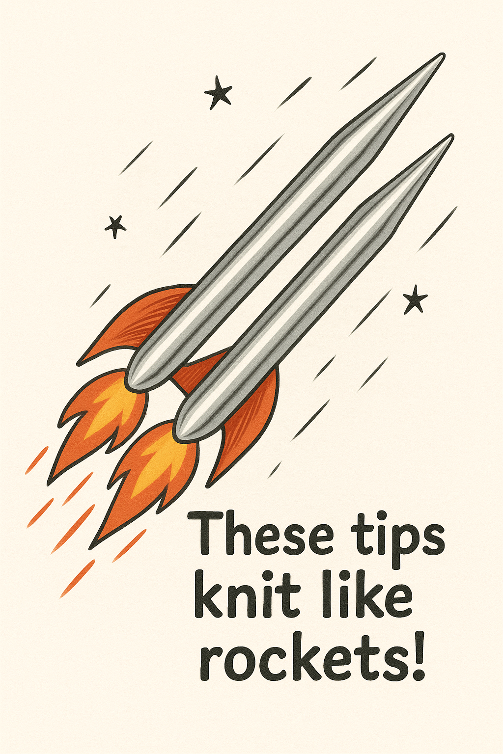 一目一目が美しく揃う輪針