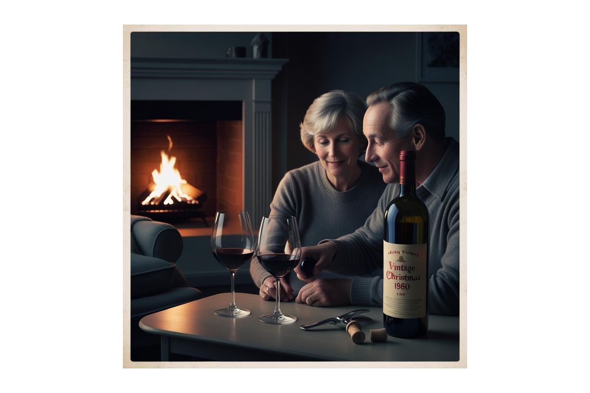 特別なヴィンテージワインの魔法 - 過去と未来を繋ぐクリスマスの物語