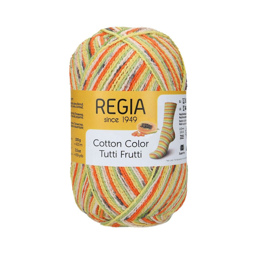 フルーツ色彩で一年中快適｜コットンカラー トゥッティフルッティ｜REGIA：レギア