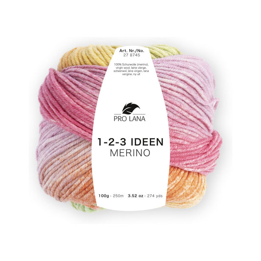 心を奪う上質メリノウール｜1-2-3 Ideen メリノ｜Pro Lana：プロラナ