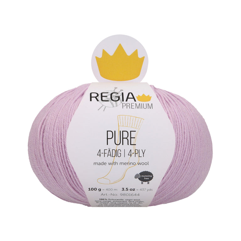 レギア 4本撚り ウール混紡 単色ソックヤーン – なないろ毛糸