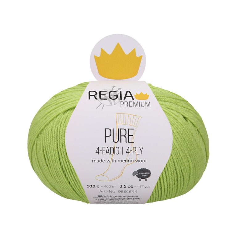 レギア 4本撚り ウール混紡 単色ソックヤーン – なないろ毛糸