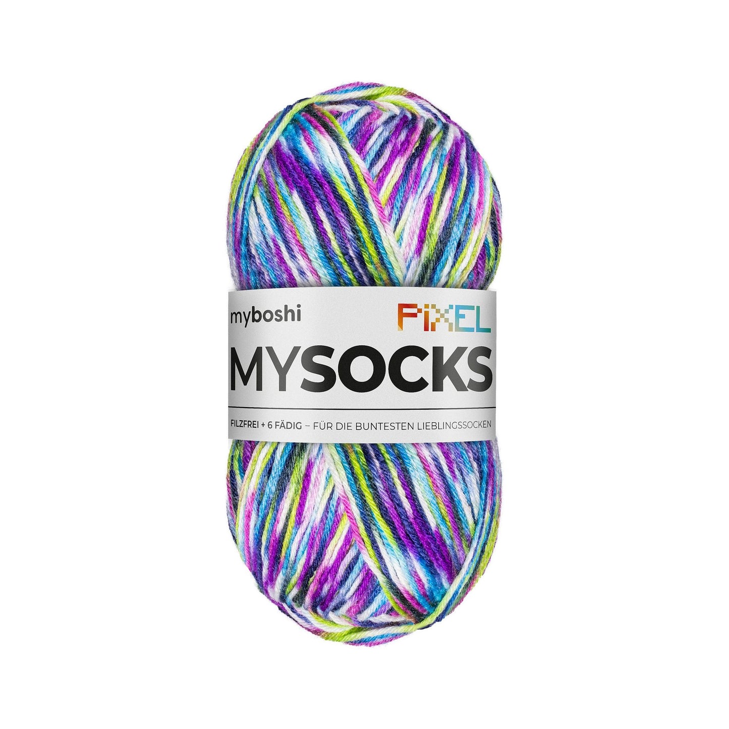 暖かさ際立つ毛糸｜マイソックス ピクセル｜myboshi：マイボウシ