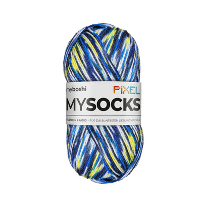 暖かさ際立つ毛糸｜マイソックス ピクセル｜myboshi：マイボウシ
