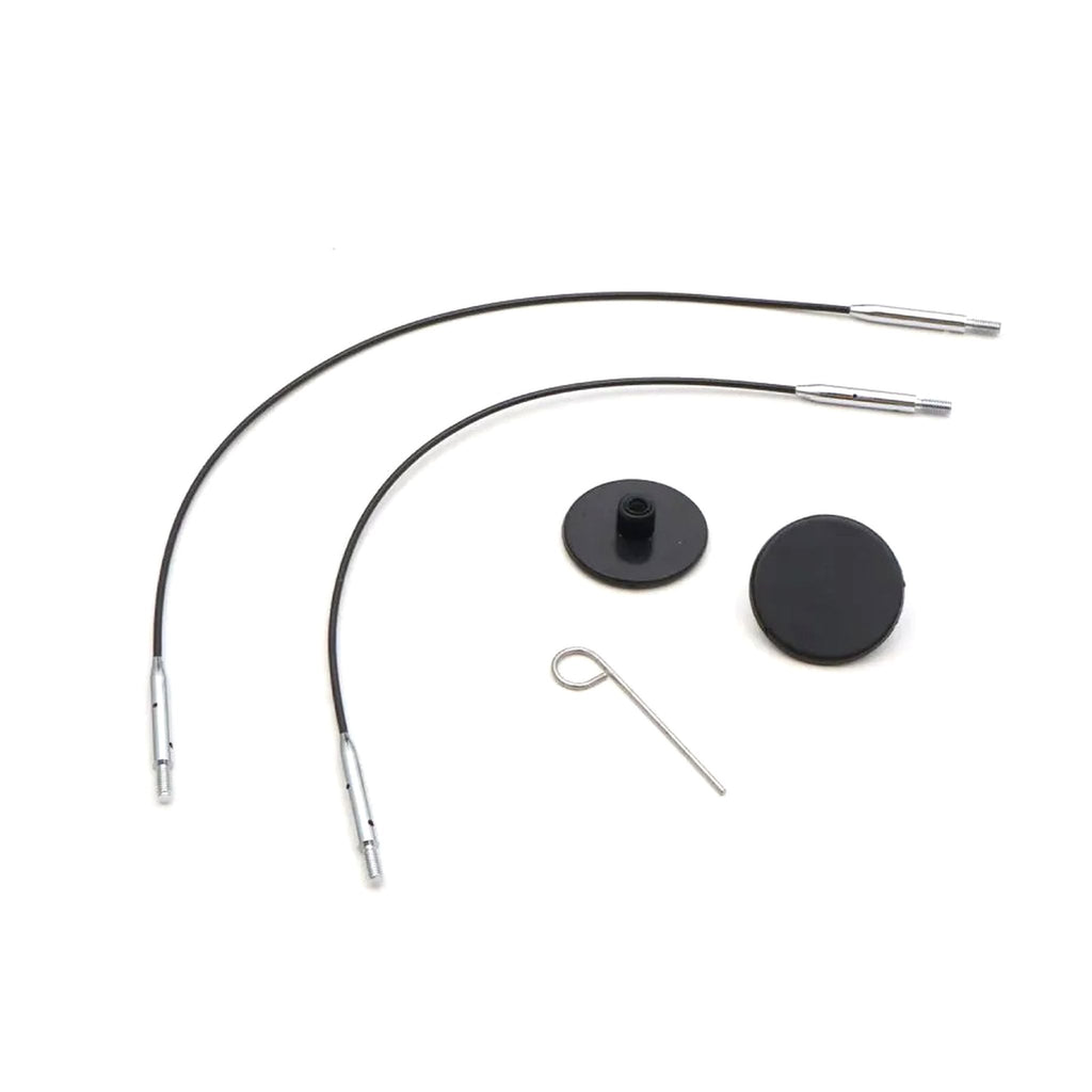 確かな精度と強さ｜付け替え針 ミニ輪針用 スチールケーブルセット｜KnitPro：ニットプロ