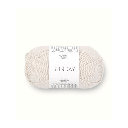 極上のぬくもりを紡ぐ、心ほどける極細メリノ｜サンデー｜Sandnes Garn：サンネスガルン