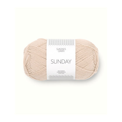 極上のぬくもりを紡ぐ、心ほどける極細メリノ｜サンデー｜Sandnes Garn：サンネスガルン