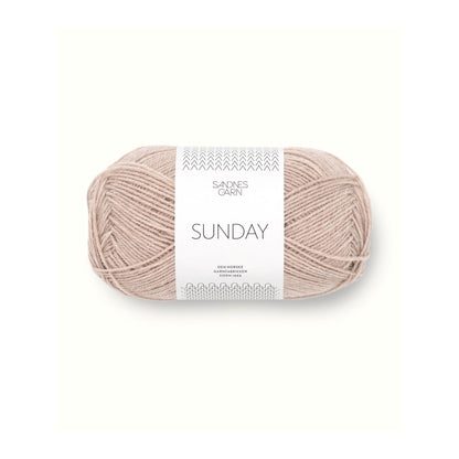 極上のぬくもりを紡ぐ、心ほどける極細メリノ｜サンデー｜Sandnes Garn：サンネスガルン