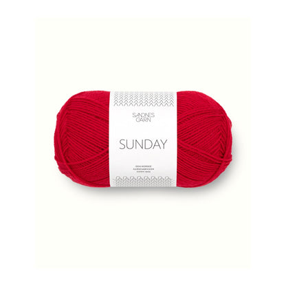 極上のぬくもりを紡ぐ、心ほどける極細メリノ｜サンデー｜Sandnes Garn：サンネスガルン