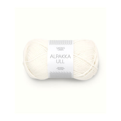 仕立て映えする上質ブレンド｜アルパカ ウール（Alpakka Ull）｜Sandnes Garn：サンネスガルン