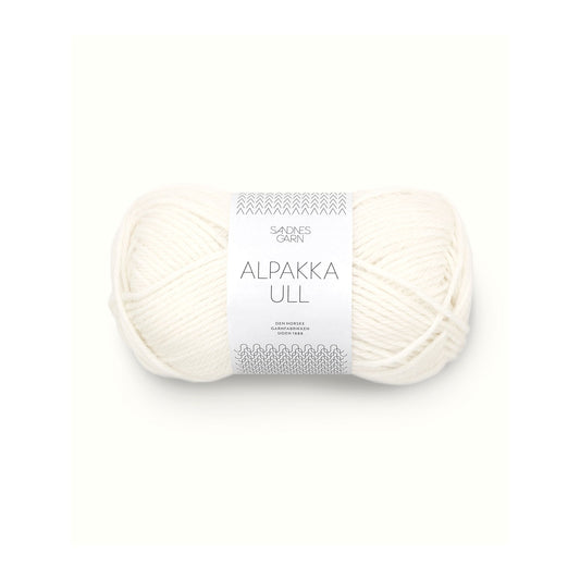 仕立て映えする上質ブレンド｜アルパカ ウール（Alpakka Ull）｜Sandnes Garn：サンネスガルン