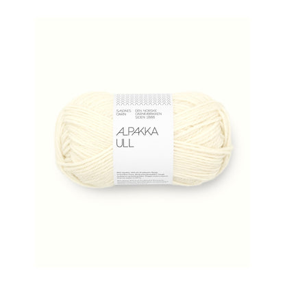 仕立て映えする上質ブレンド｜アルパカ ウール（Alpakka Ull）｜Sandnes Garn：サンネスガルン