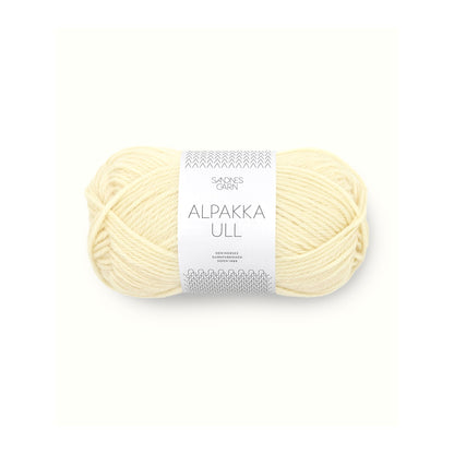 仕立て映えする上質ブレンド｜アルパカ ウール（Alpakka Ull）｜Sandnes Garn：サンネスガルン
