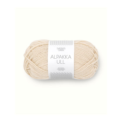 仕立て映えする上質ブレンド｜アルパカ ウール（Alpakka Ull）｜Sandnes Garn：サンネスガルン