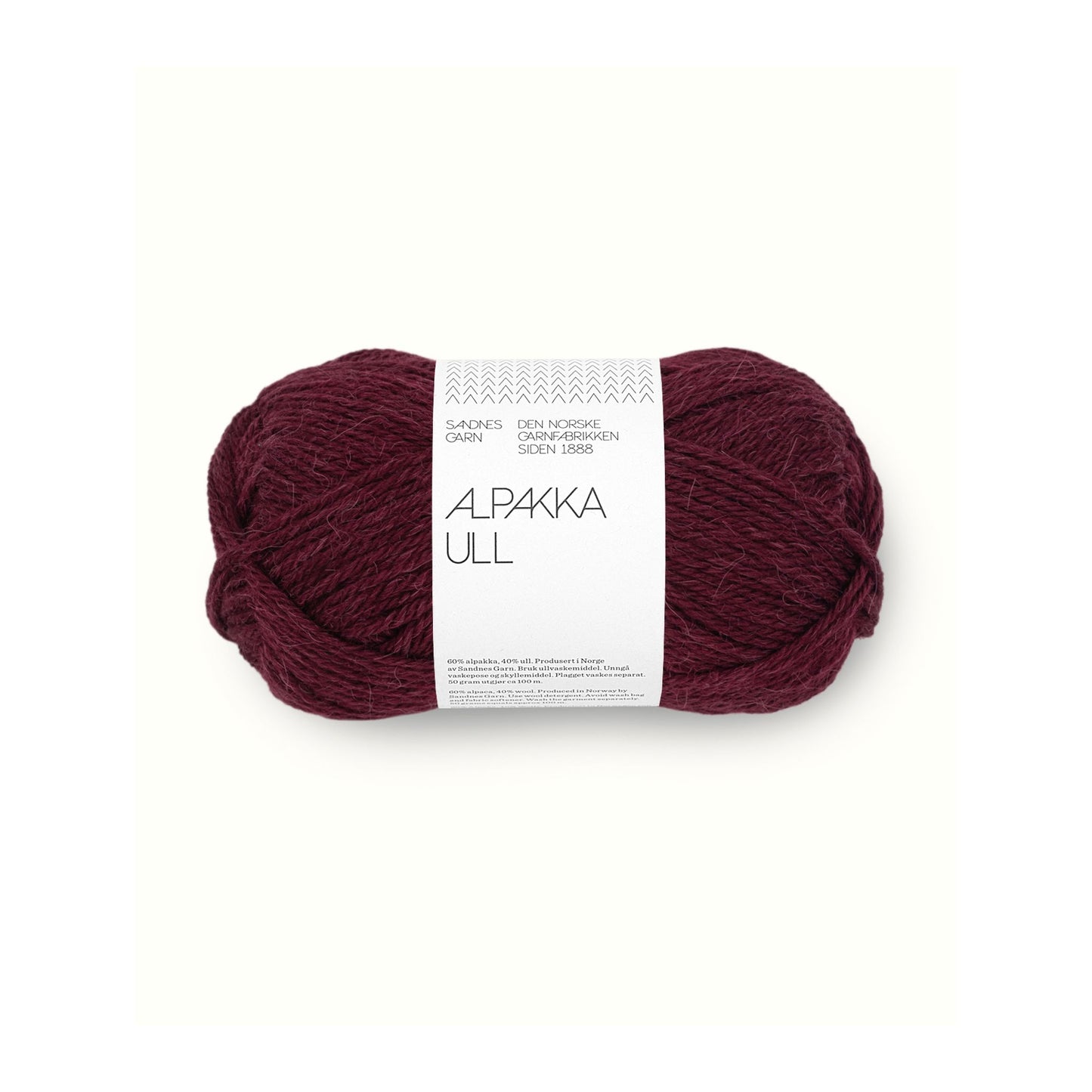 仕立て映えする上質ブレンド｜アルパカ ウール（Alpakka Ull）｜Sandnes Garn：サンネスガルン