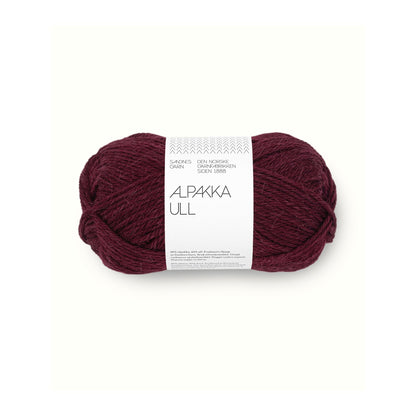 仕立て映えする上質ブレンド｜アルパカ ウール（Alpakka Ull）｜Sandnes Garn：サンネスガルン