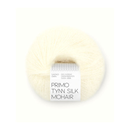 ウールを混紡していない極上モヘヤ｜プリモ ティン シルク モヘヤ｜Sandnes Garn：サンネスガルン