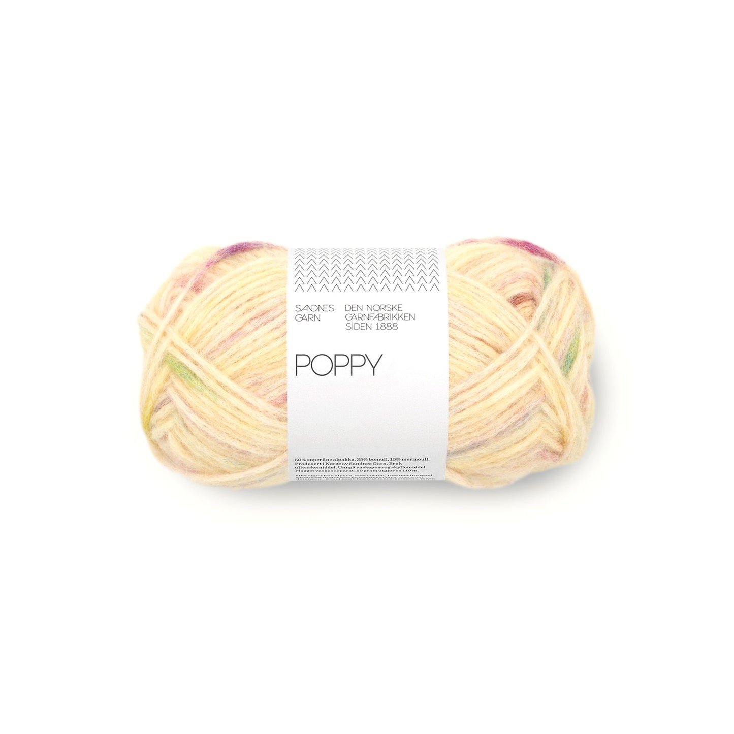 ふんわり軽やか、雲をまとうような毛糸｜ポピー｜Sandnes Garn：サンネスガルン