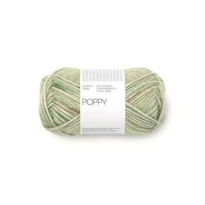ふんわり軽やか、雲をまとうような毛糸｜ポピー｜Sandnes Garn：サンネスガルン