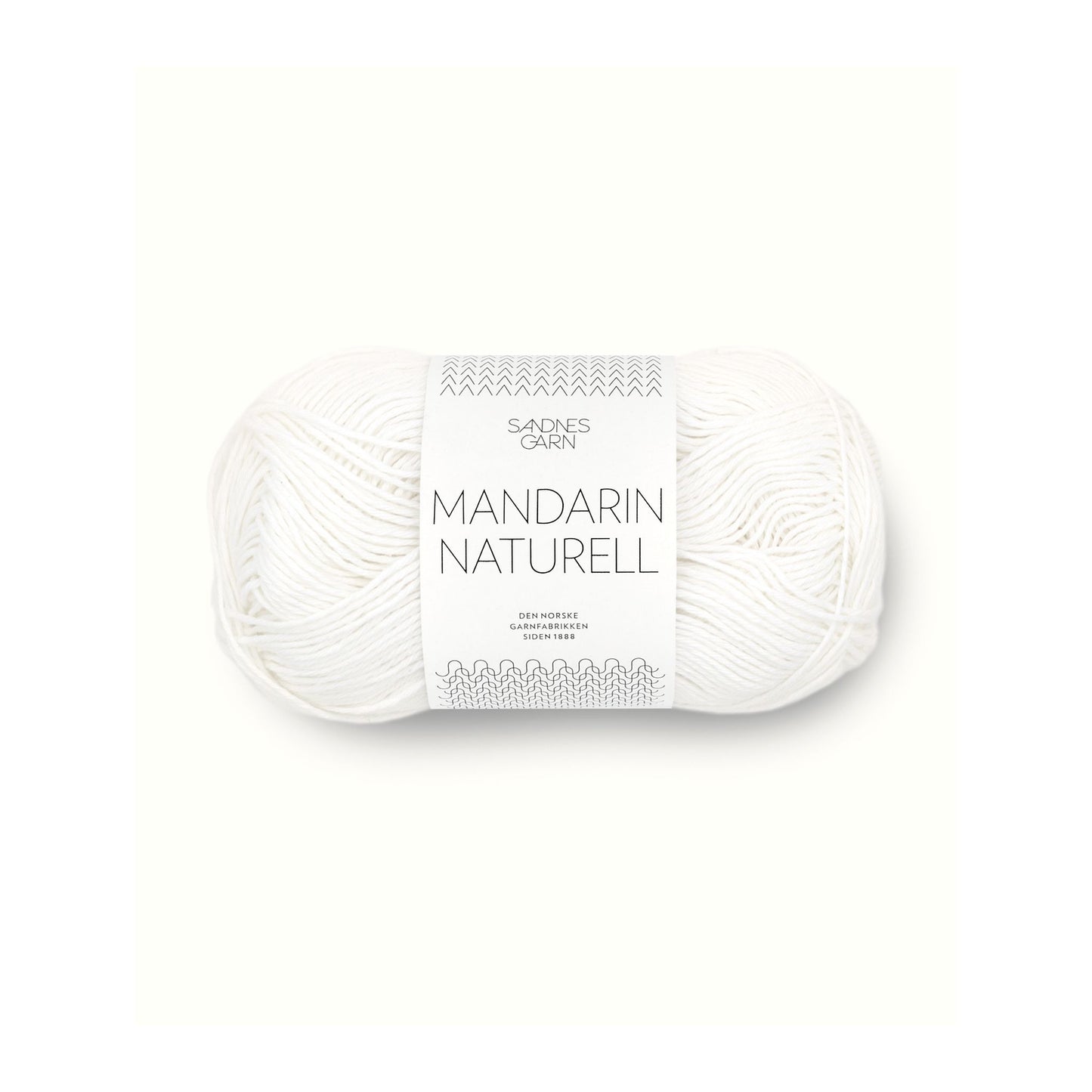毎日に寄り添う上質コットンの定番糸｜マンダリン ナチュレル｜Sandnes Garn：サンネスガルン