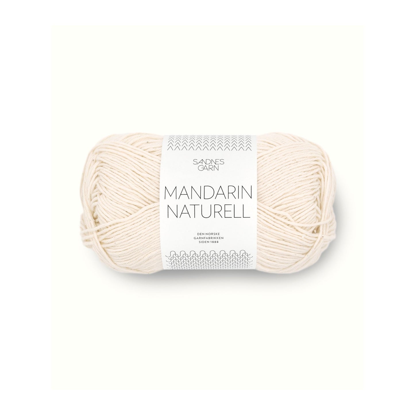 毎日に寄り添う上質コットンの定番糸｜マンダリン ナチュレル｜Sandnes Garn：サンネスガルン