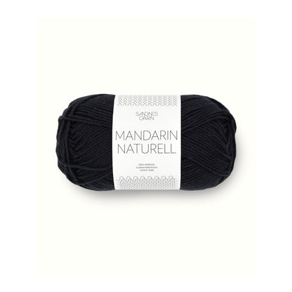 毎日に寄り添う上質コットンの定番糸｜マンダリン ナチュレル｜Sandnes Garn：サンネスガルン