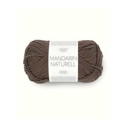 毎日に寄り添う上質コットンの定番糸｜マンダリン ナチュレル｜Sandnes Garn：サンネスガルン