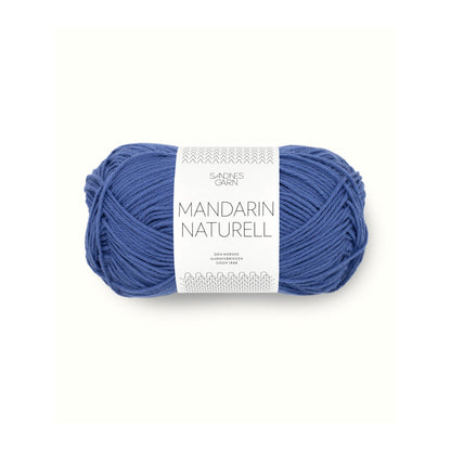 毎日に寄り添う上質コットンの定番糸｜マンダリン ナチュレル｜Sandnes Garn：サンネスガルン