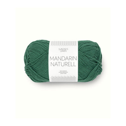 毎日に寄り添う上質コットンの定番糸｜マンダリン ナチュレル｜Sandnes Garn：サンネスガルン