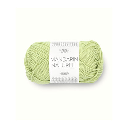 毎日に寄り添う上質コットンの定番糸｜マンダリン ナチュレル｜Sandnes Garn：サンネスガルン