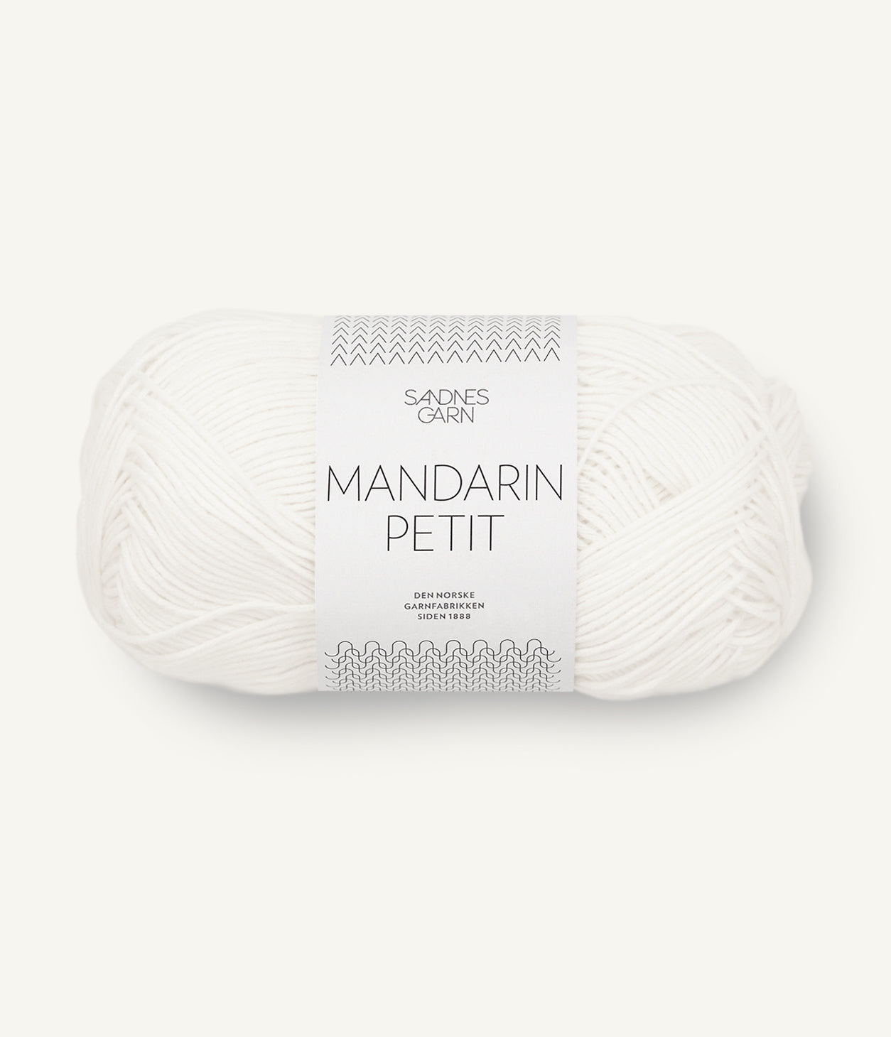 軽やかに整う精密構造の純コットン糸｜マンダリン プティ｜Sandnes Garn：サンネスガルン