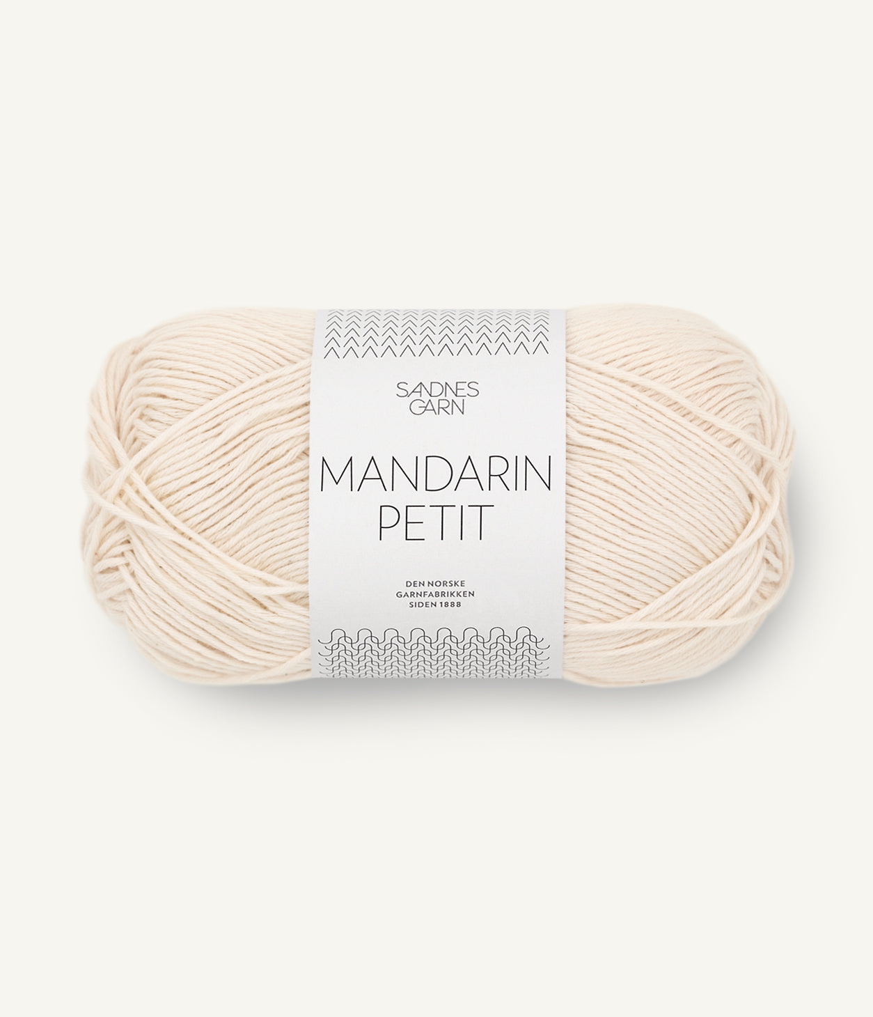 軽やかに整う精密構造の純コットン糸｜マンダリン プティ｜Sandnes Garn：サンネスガルン