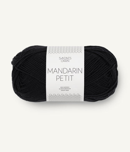軽やかに整う精密構造の純コットン糸｜マンダリン プティ｜Sandnes Garn：サンネスガルン