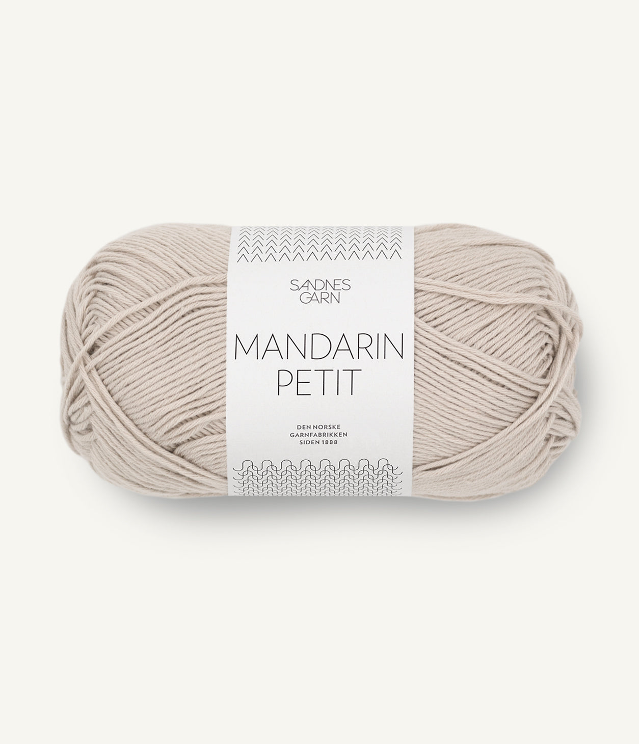 軽やかに整う精密構造の純コットン糸｜マンダリン プティ｜Sandnes Garn：サンネスガルン