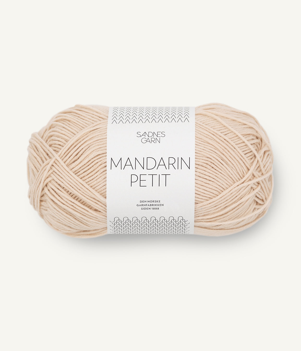 軽やかに整う精密構造の純コットン糸｜マンダリン プティ｜Sandnes Garn：サンネスガルン