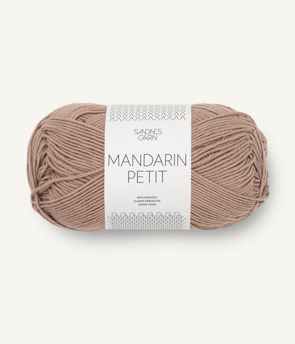 軽やかに整う精密構造の純コットン糸｜マンダリン プティ｜Sandnes Garn：サンネスガルン