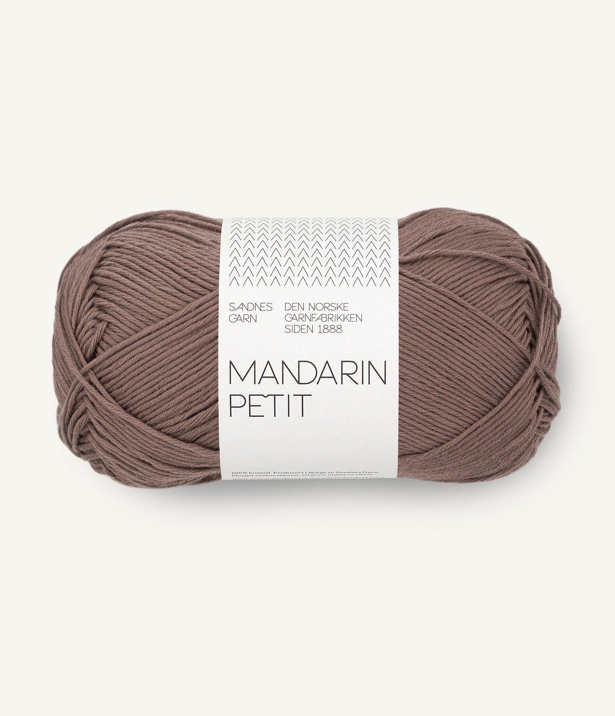 軽やかに整う精密構造の純コットン糸｜マンダリン プティ｜Sandnes Garn：サンネスガルン