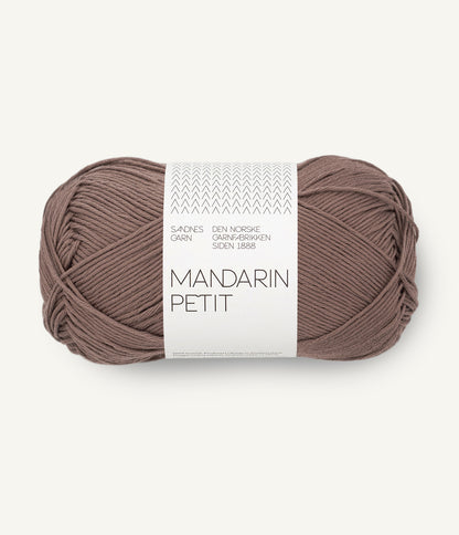 軽やかに整う精密構造の純コットン糸｜マンダリン プティ｜Sandnes Garn：サンネスガルン