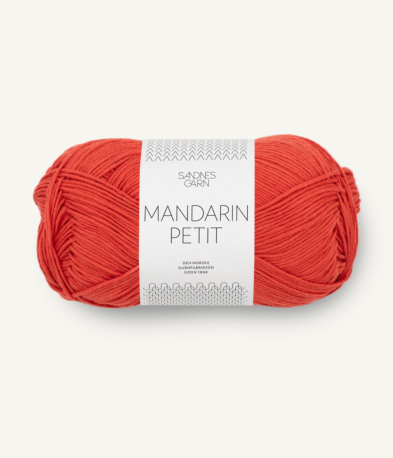 軽やかに整う精密構造の純コットン糸｜マンダリン プティ｜Sandnes Garn：サンネスガルン