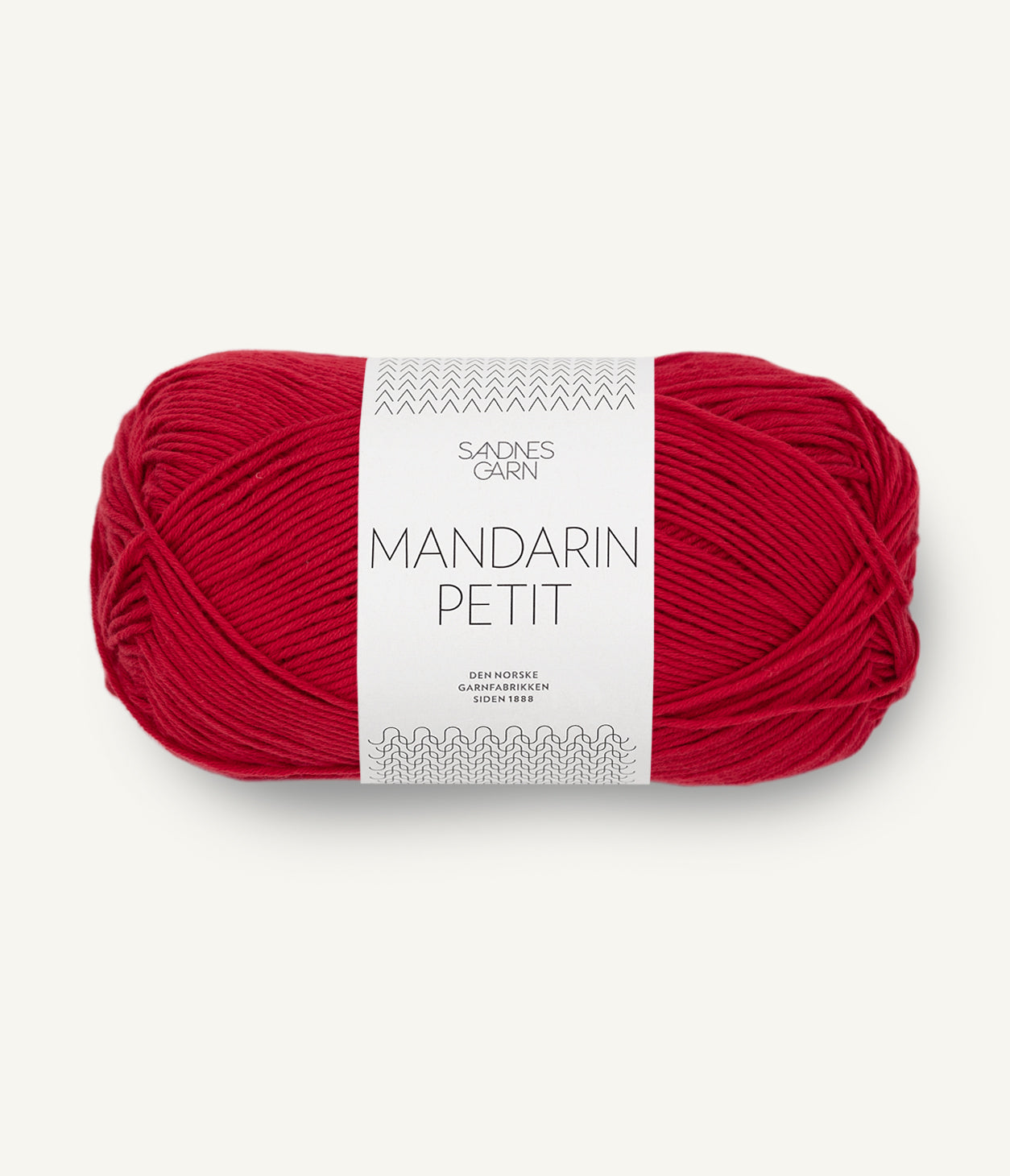 軽やかに整う精密構造の純コットン糸｜マンダリン プティ｜Sandnes Garn：サンネスガルン