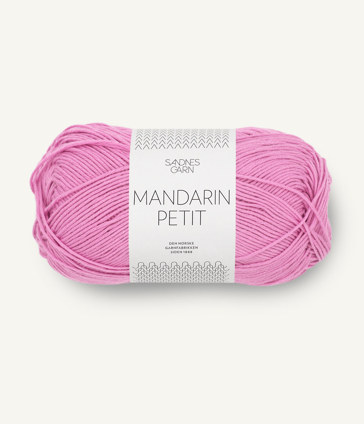軽やかに整う精密構造の純コットン糸｜マンダリン プティ｜Sandnes Garn：サンネスガルン
