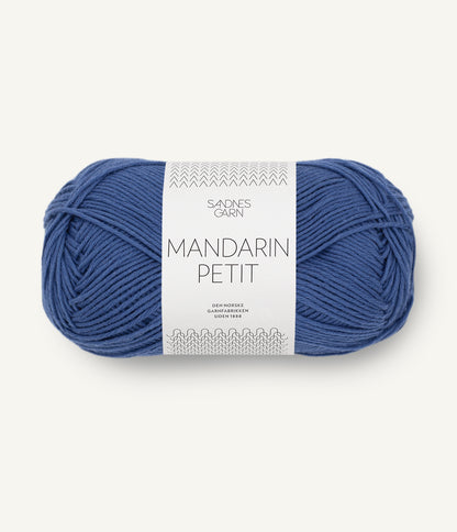 軽やかに整う精密構造の純コットン糸｜マンダリン プティ｜Sandnes Garn：サンネスガルン
