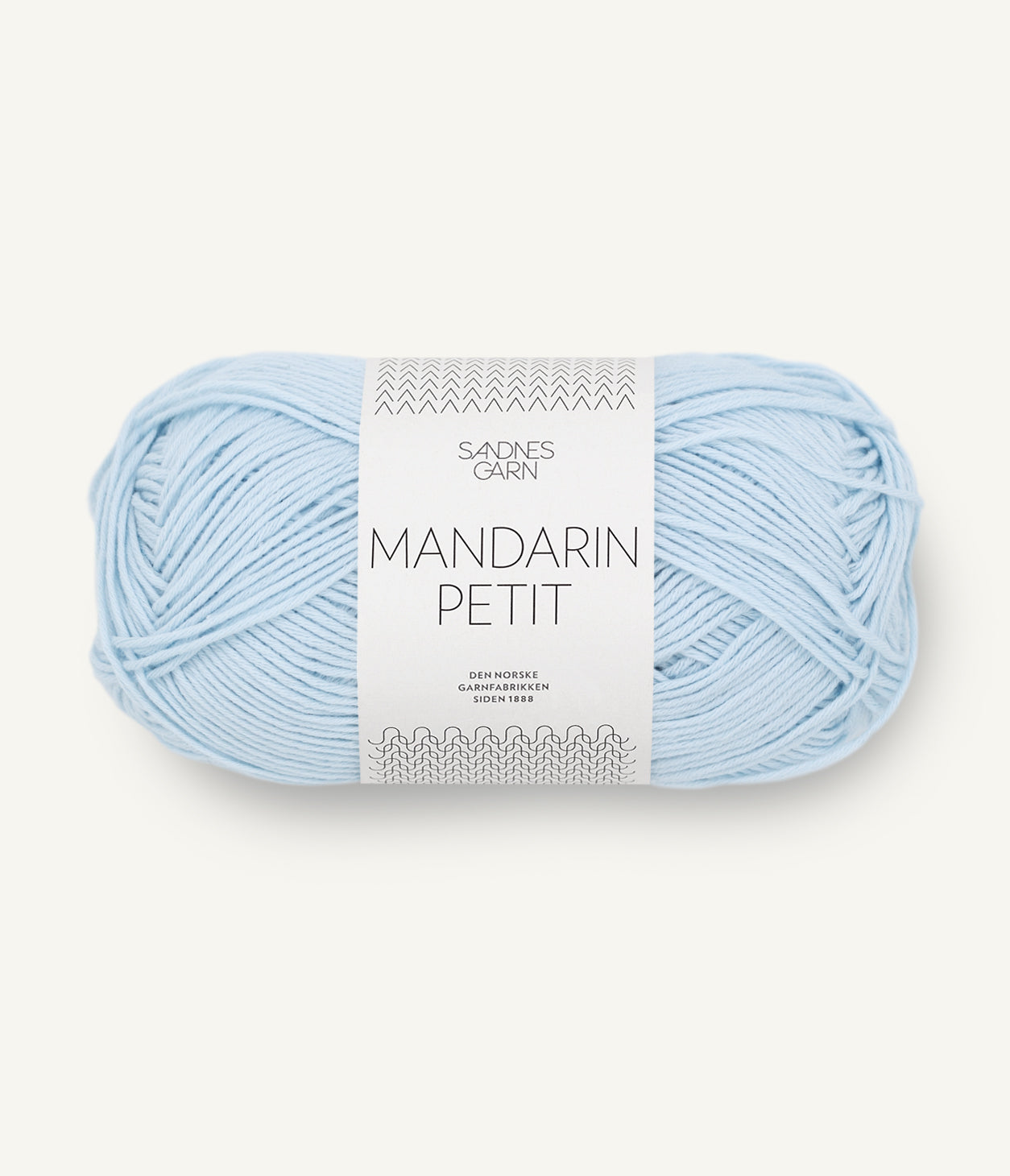 軽やかに整う精密構造の純コットン糸｜マンダリン プティ｜Sandnes Garn：サンネスガルン