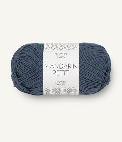 軽やかに整う精密構造の純コットン糸｜マンダリン プティ｜Sandnes Garn：サンネスガルン